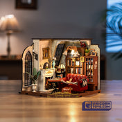 Catherine's Living Room | Robotime DG175 DIY Dollhouse Miniatures Kit