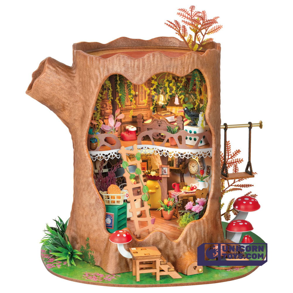 Fairytale Tree House  | Robotime DG179 DIY Dollhouse Miniatures Kit