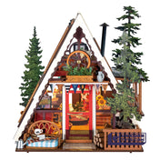 A-Frame Cabin | Robotime DG181 DIY Dollhouse Miniatures Kit