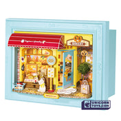 Fluffy Cat Bakery | Rolife Story Frames Series DP001 DIY Miniature House Kit