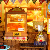 Fluffy Cat Bakery | Rolife Story Frames Series DP001 DIY Miniature House Kit
