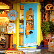 Fluffy Cat Bakery | Rolife Story Frames Series DP001 DIY Miniature House Kit