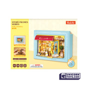 Fluffy Cat Bakery | Rolife Story Frames Series DP001 DIY Miniature House Kit