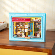 Fluffy Cat Bakery | Rolife Story Frames Series DP001 DIY Miniature House Kit