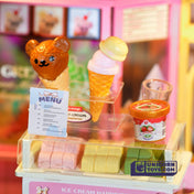 Sweet Scoopery Ice Cream | Rolife Story Frames Series DP002 DIY Miniature House Kit