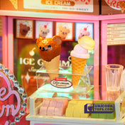 Sweet Scoopery Ice Cream | Rolife Story Frames Series DP002 DIY Miniature House Kit