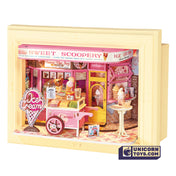 Sweet Scoopery Ice Cream | Rolife Story Frames Series DP002 DIY Miniature House Kit