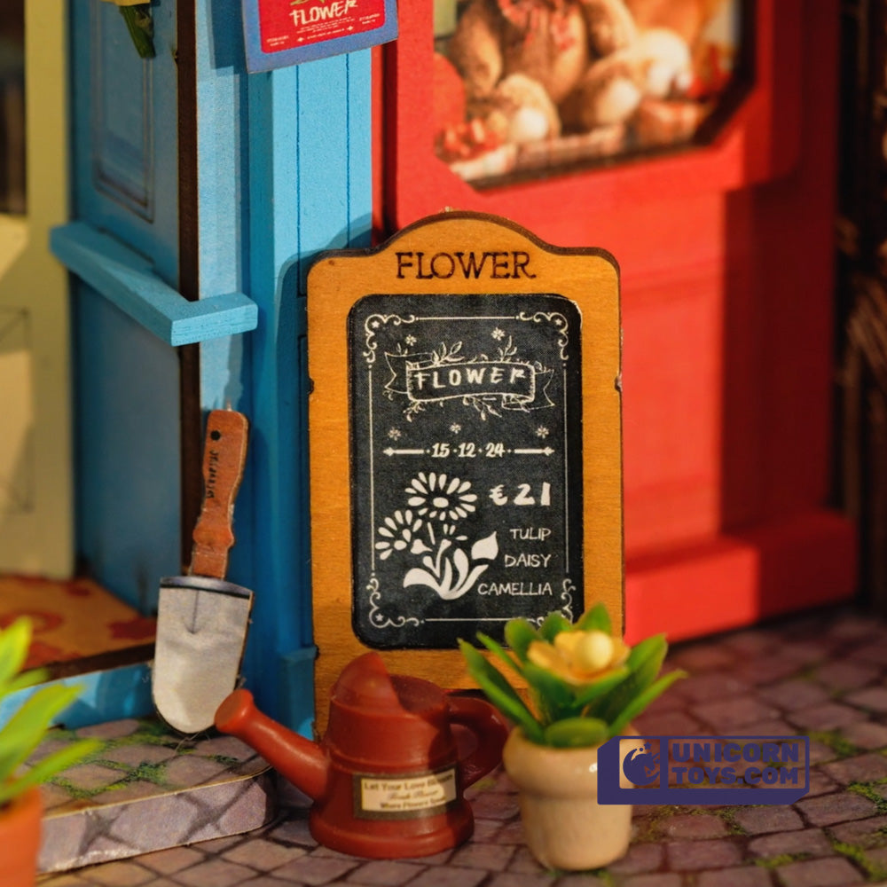 Daily Fresh Flower | Rolife Story Frames Series DP003 DIY Miniature House Kit