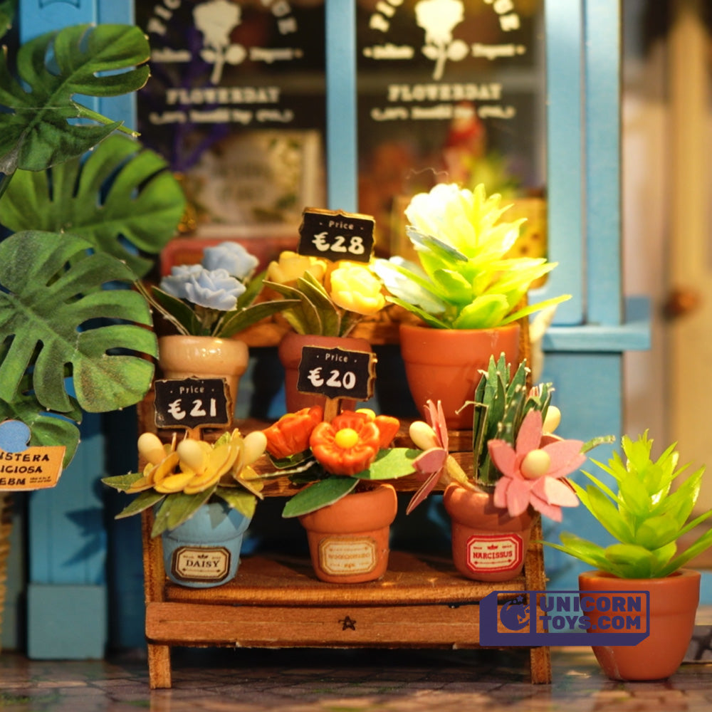 Daily Fresh Flower | Rolife Story Frames Series DP003 DIY Miniature House Kit