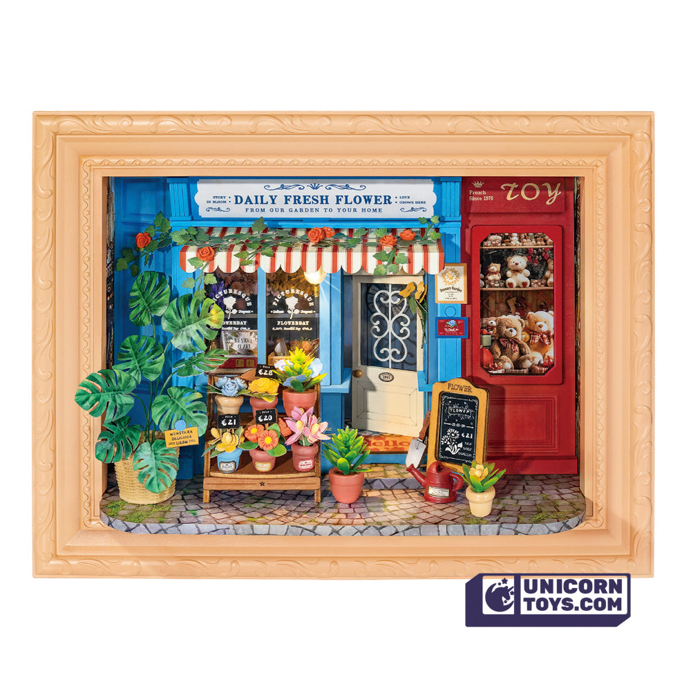 Daily Fresh Flower | Rolife Story Frames Series DP003 DIY Miniature House Kit