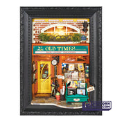 Old Times Bookstore | Rolife Story Frames Series DP004 DIY Miniature House Kit