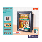Old Times Bookstore | Rolife Story Frames Series DP004 DIY Miniature House Kit
