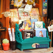 Old Times Bookstore | Rolife Story Frames Series DP004 DIY Miniature House Kit