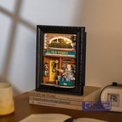 Old Times Bookstore | Rolife Story Frames Series DP004 DIY Miniature House Kit