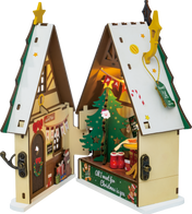 Twinkling Christmas House DIY Miniature House DS036