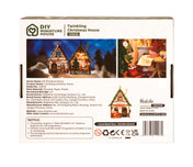 Twinkling Christmas House DIY Miniature House DS036
