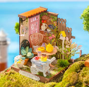 Fancy Tea Yard | Robotime Rolife DS038 DIY Dollhouse Miniatures House