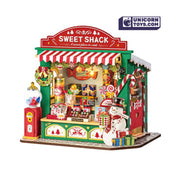 Christmas Candy Shop | Robotime Rolife DS043 DIY Dollhouse Miniatures House