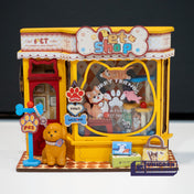 Pawfect Pet Shop Mini Store | Robotime DS045 DIY Dollhouse Miniatures Kit