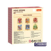 Sweet Chocolate Shop Mini Store | Robotime DS046 DIY Dollhouse Miniatures Kit