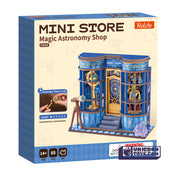 Magic Astronomy Shop Mini Store | Robotime DS048 DIY Dollhouse Miniatures Kit