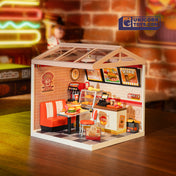 Yum Yum Burgers | Rolife Super Creator DW010 DIY Stackable Dollhouse Miniatures Kit