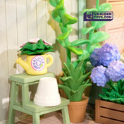 Blooming Tea Garden | Rolife Super Creator DW013 DIY Stackable Dollhouse Miniatures Kit