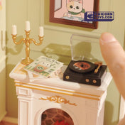 Warm Dining Room | Rolife Super Creator DW015 DIY Stackable Dollhouse Miniatures Kit