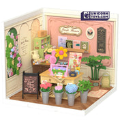 Fresh Flower Shop | Rolife Super Creator DW017 DIY Stackable Dollhouse Miniatures Kit