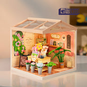 Fresh Flower Shop | Rolife Super Creator DW017 DIY Stackable Dollhouse Miniatures Kit