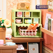 Fresh Flower Shop | Rolife Super Creator DW017 DIY Stackable Dollhouse Miniatures Kit