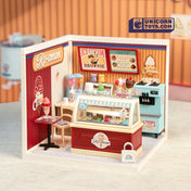 Flavorful Ice Cream | Rolife Super Creator DW018 DIY Stackable Dollhouse Miniatures Kit