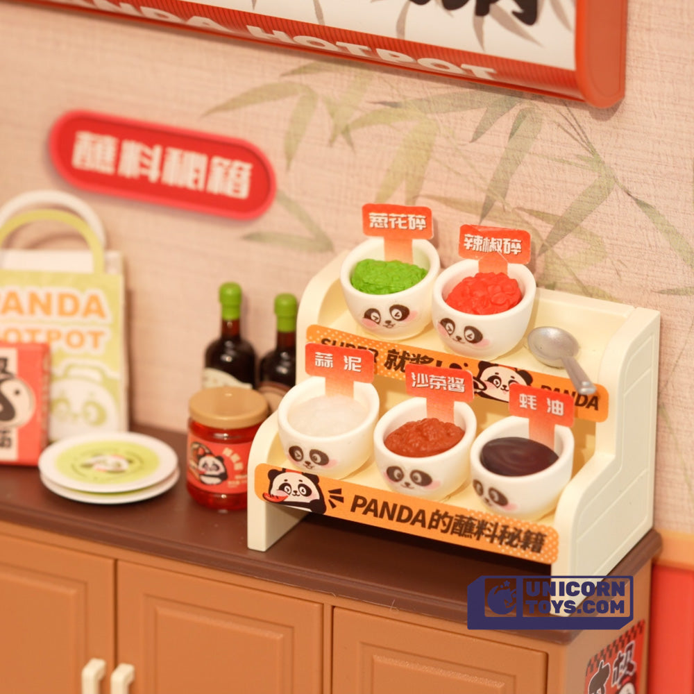 Panda Hot Pot | Rolife Super Creator DW020 DIY Stackable Dollhouse Miniatures Kit