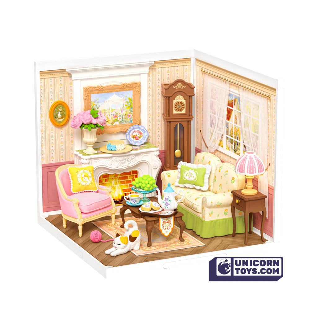 Holiday Tea Time | Rolife Super Creator DW023 DIY Stackable Dollhouse Miniatures Kit