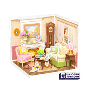 Holiday Tea Time | Rolife Super Creator DW023 DIY Stackable Dollhouse Miniatures Kit