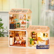 Farmhouse Kitchen | Rolife Super Creator DW024 DIY Stackable Dollhouse Miniatures Kit