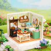 Farmhouse Kitchen | Rolife Super Creator DW024 DIY Stackable Dollhouse Miniatures Kit