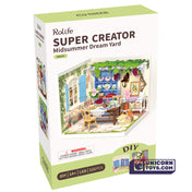 Midsummer Dream Yard | Rolife Super Creator DW025 DIY Stackable Dollhouse Miniatures Kit