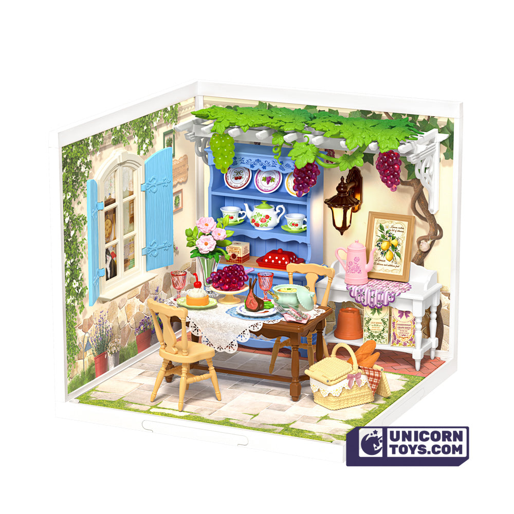 Midsummer Dream Yard | Rolife Super Creator DW025 DIY Stackable Dollhouse Miniatures Kit