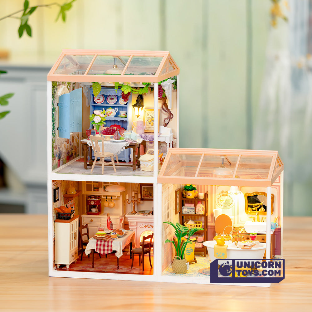 Midsummer Dream Yard | Rolife Super Creator DW025 DIY Stackable Dollhouse Miniatures Kit