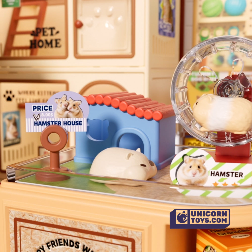 Furry Friends' Home | Rolife Super Creator DW027 DIY Stackable Dollhouse Miniatures Kit