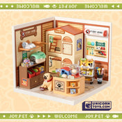 Furry Friends' Home | Rolife Super Creator DW027 DIY Stackable Dollhouse Miniatures Kit
