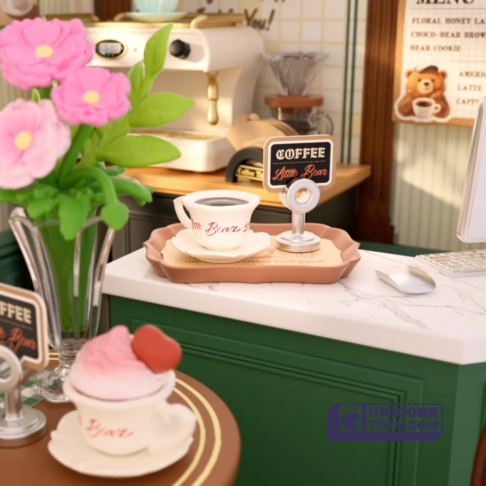 Perfect Romance Café | Rolife Super Creator DW028 DIY Stackable Dollhouse Miniatures Kit