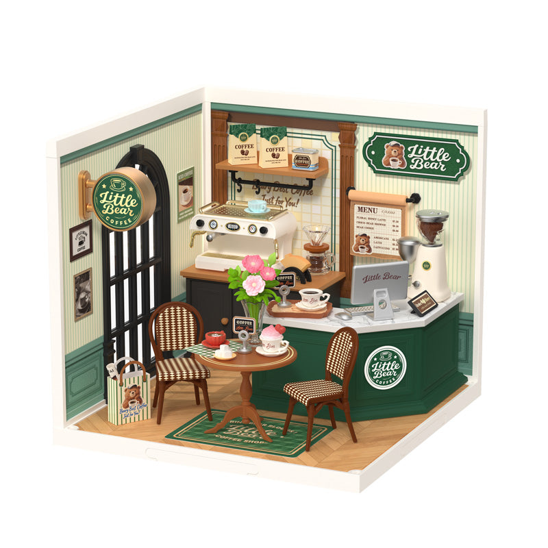 Perfect Romance Café | Rolife Super Creator DW028 DIY Stackable Dollhouse Miniatures Kit