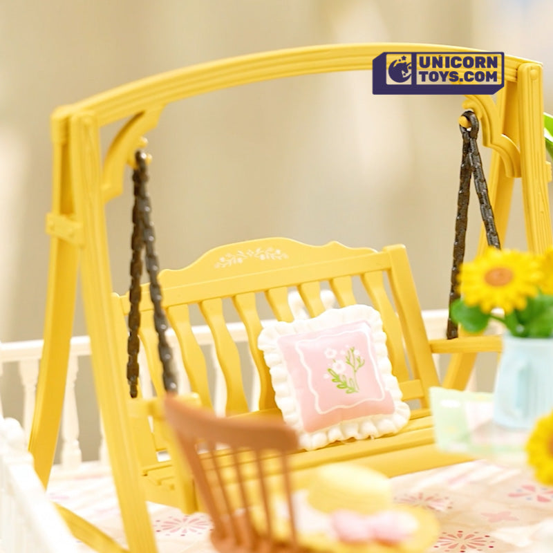 Sunny Break Terrace | Rolife Super Creator DWP08 DIY Stackable Dollhouse Miniatures Kit