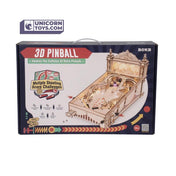 Mechanical Pinball Machine | Robotime ROKR EG01 3D Wooden Puzzle Kit