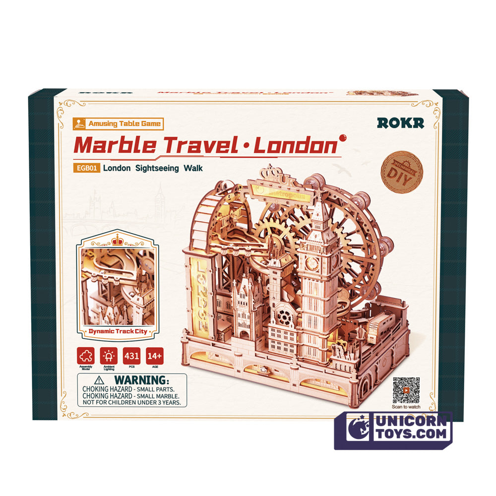 Marble Travel London | ROKR 3D Mechanical Gear Puzzle Kit EGB01