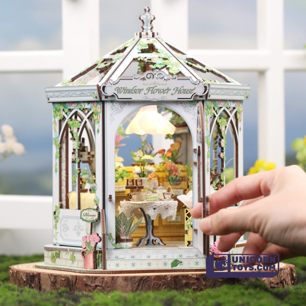 Windsor Flower House | CuteBee GHGC401 DIY Miniature House Kit