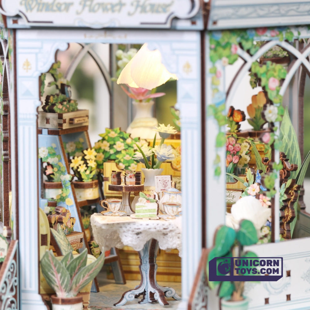 Windsor Flower House | CuteBee GHGC401 DIY Miniature House Kit