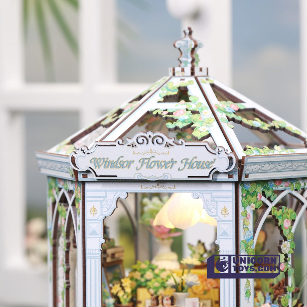 Windsor Flower House | CuteBee GHGC401 DIY Miniature House Kit
